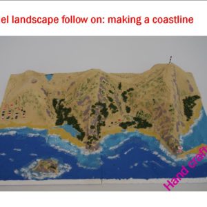 Model landscape follow on: Building a coastline - Video lesson only